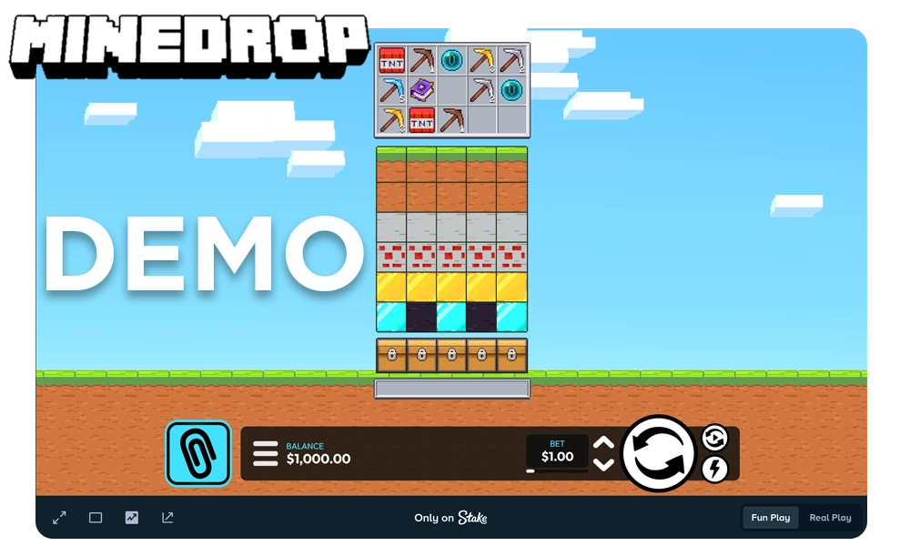 Mine Drop Demo